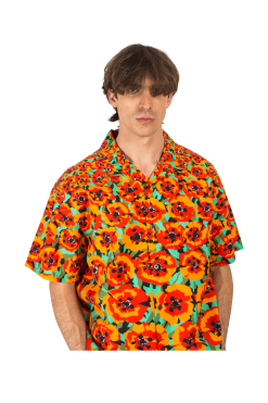 Poppy ShortSleeve Shirt -footwear Elegant shop 1110166ORNG 4 5504bd3a a327 48d3 9a68 383721f62d82