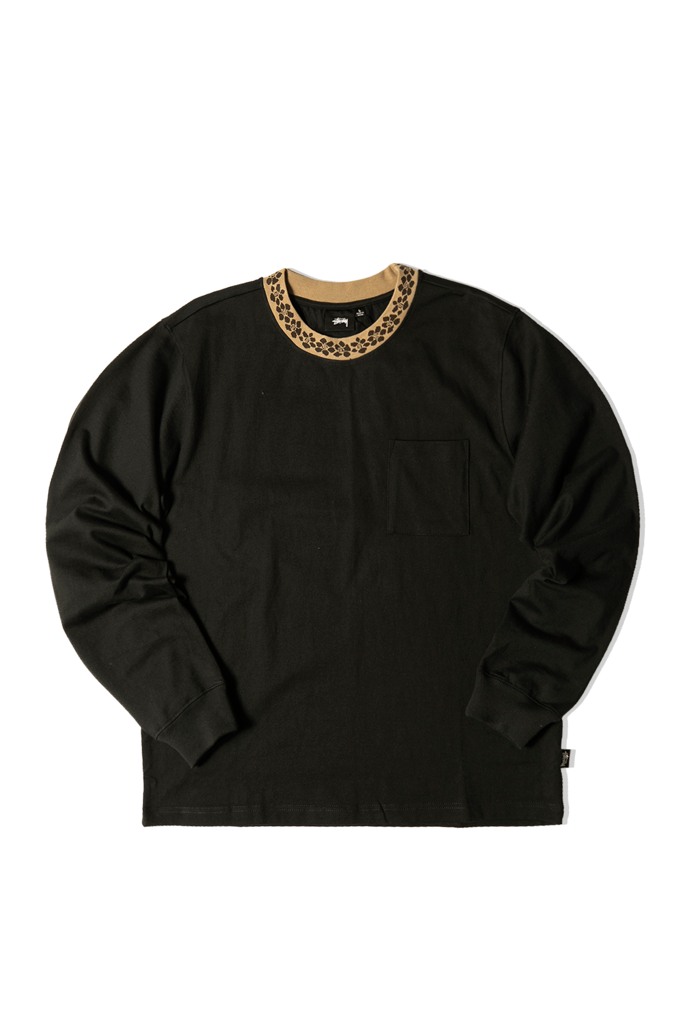 Flower Mock Neck Crewneck 8 Flower Mock Neck Crewneck - Image 8