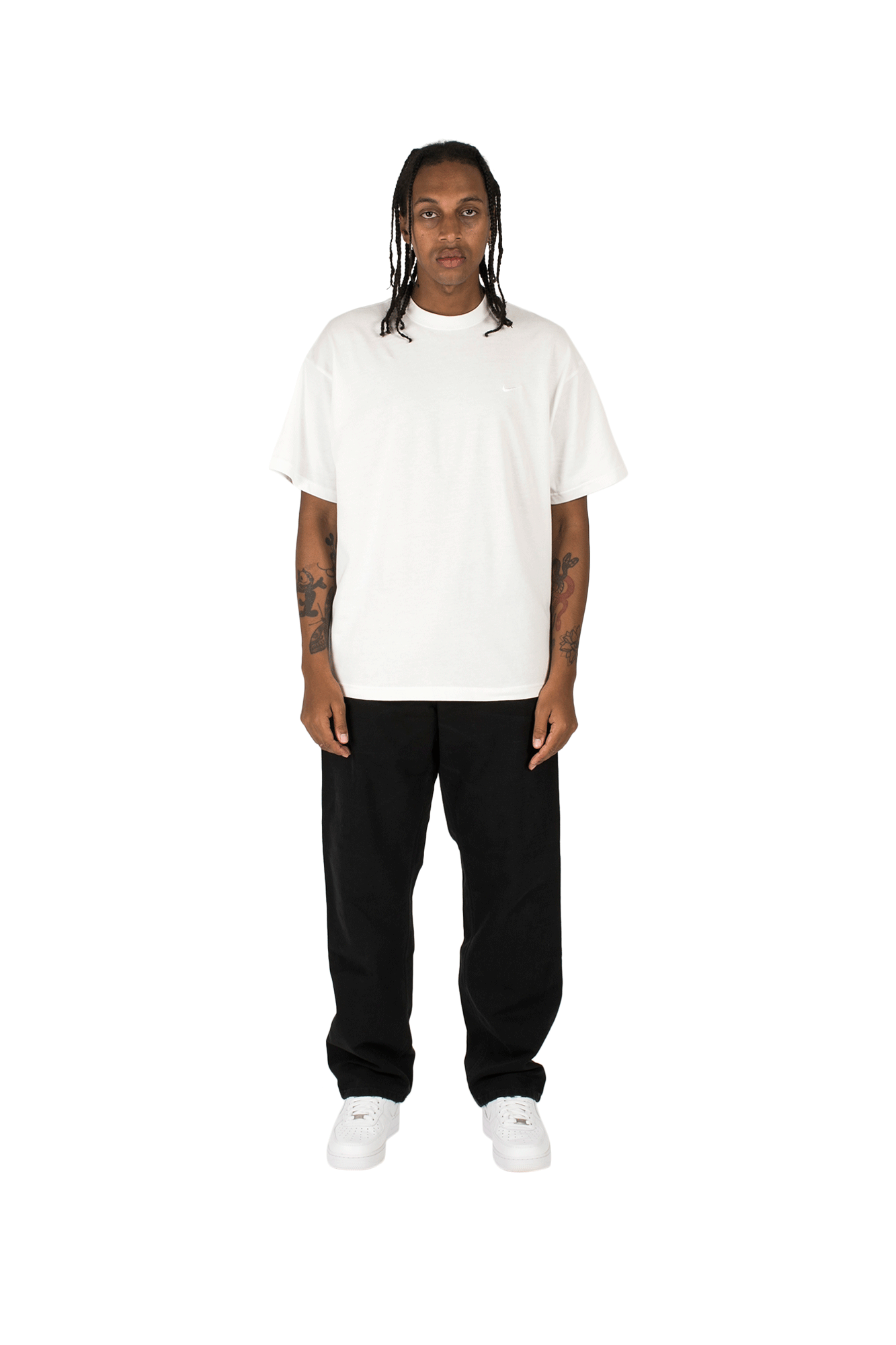 M Solo Swoosh Ss Knit Top 1 M Solo Swoosh Ss Knit Top