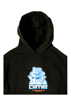 Incog Hooded Sweatshirt -footwear Elegant shop DIMED1F10BLK 5