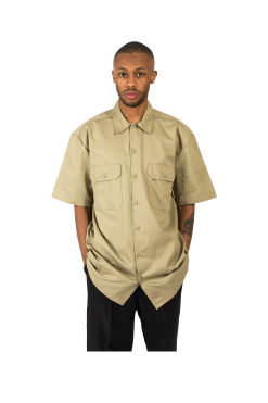 ShortSleeve Work Shirt -footwear Elegant shop DK001574KHK1 4