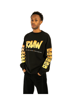 RAAW LongSleeve T-Shirt -footwear Elegant shop FTAR60023BLK 4