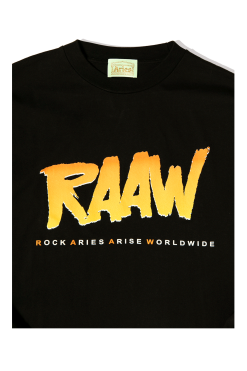 RAAW LongSleeve T-Shirt -footwear Elegant shop FTAR60023BLK 5