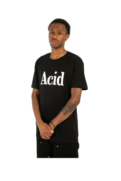 Acid is the Word T-shirt -footwear Elegant shop IDEA 49BLK 4