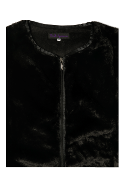 Micro Fur W.U. Piping Vest -footwear Elegant shop LQ2900099 5