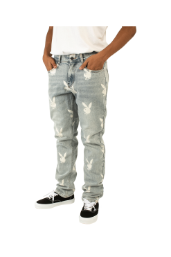 PLAYBOY Scattered Denim 10 PLAYBOY Scattered Denim -footwear Elegant shop P22PB033BLUE 4