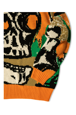 Skulls Crewneck Knit -footwear Elegant shop PAW228606FIRECR 6 0f3368bb 2651 4e4a bfa2 27aa3a21a5e3