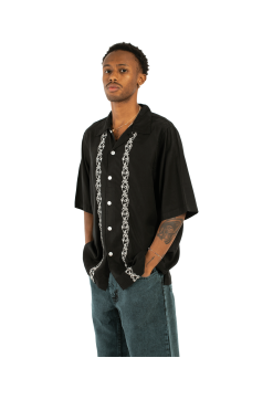 Doodle Bowling Shirt 9 Doodle Bowling Shirt -footwear Elegant shop POL DBLSHRTBLK 4