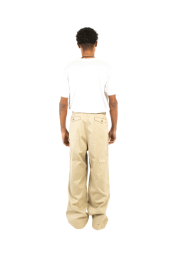 Double Pleat Wide Chino 9 Double Pleat Wide Chino -footwear Elegant shop SUCF154EKHK 3