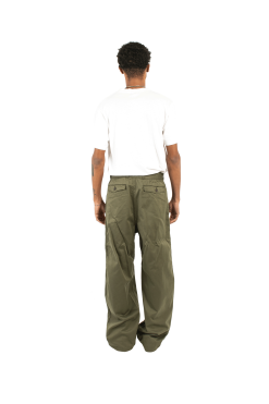 Double Pleat Wide Chino 9 Double Pleat Wide Chino -footwear Elegant shop SUCF154EMGRN 3