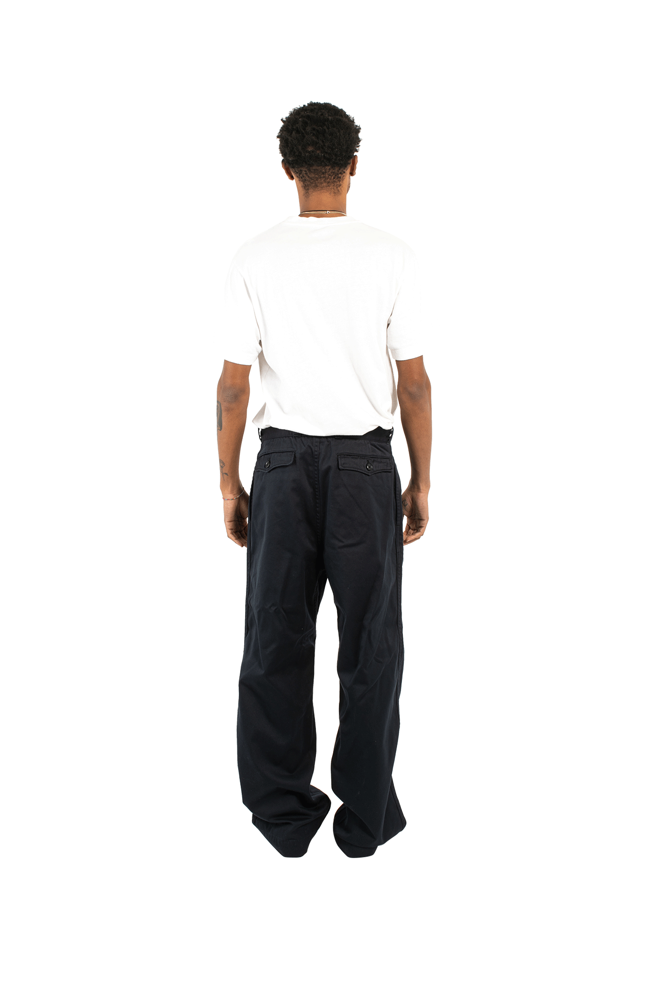 Double Pleat Wide Chino 3 Double Pleat Wide Chino - Image 3