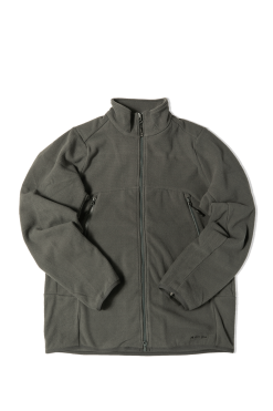 Grid Fleece Jacket -footwear Elegant shop SW 22AU012FRSGRN 7