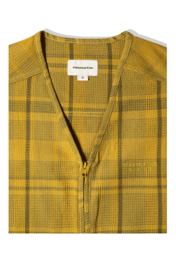 Waffle Check Vest -footwear Elegant shop TN221TOWVL01MSTRD 5