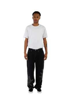 Web Embroidery Denim